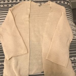Cream cardigan